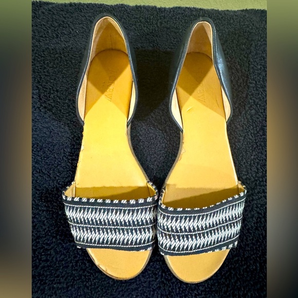 Shoes - J. Crew D'Orsay flats - Size 7.5 - Picture 1 of 4